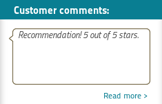 Kundenbewertungen für Ecentura